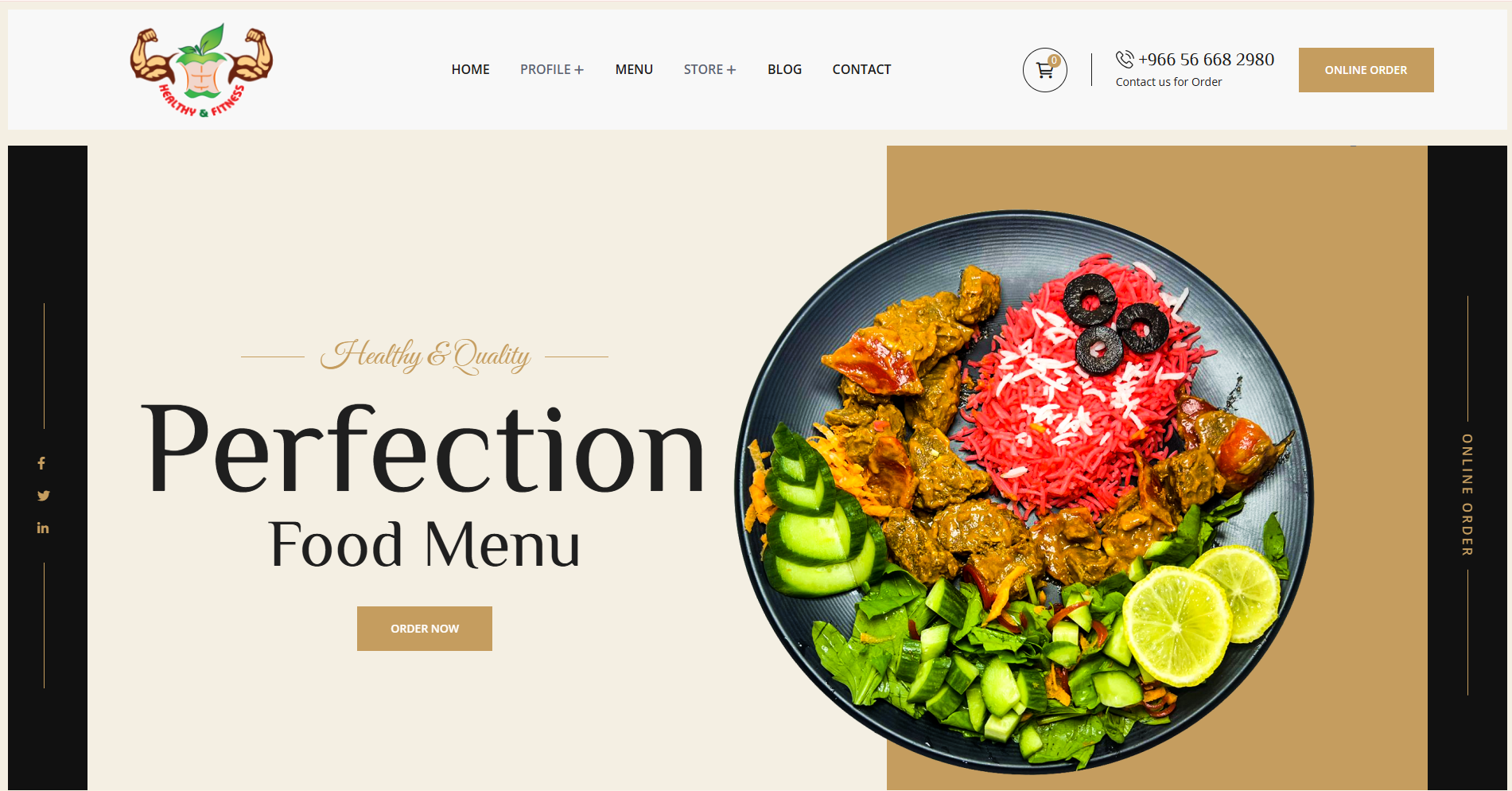 Healthynfitness Food Delivery App